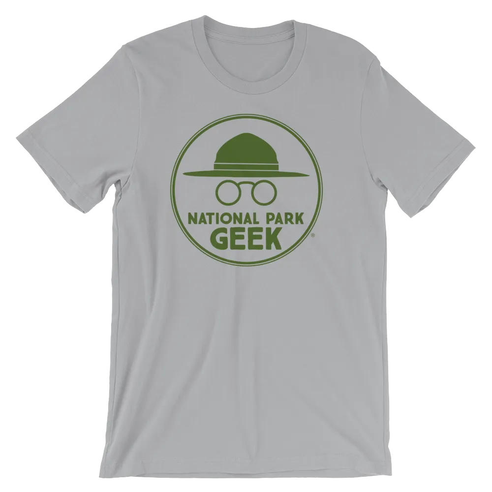 A National Park Geek T-Shirt - Green Logo