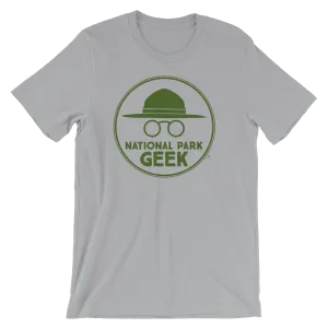 A National Park Geek T-Shirt - Green Logo