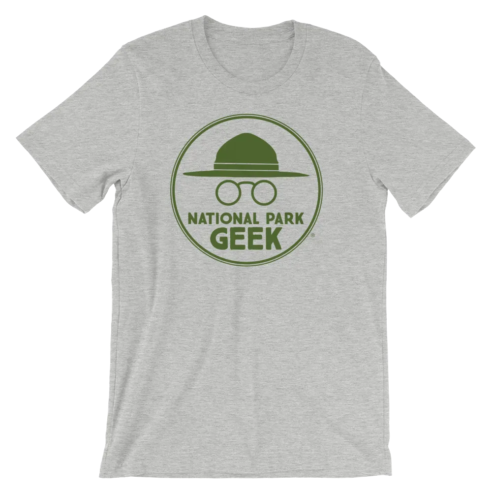 A National Park Geek T-Shirt - Green Logo