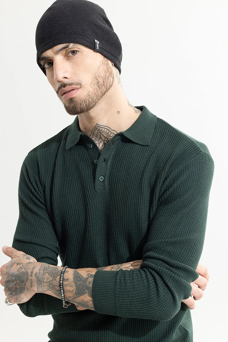 Adorn Green Polo T-Shirt