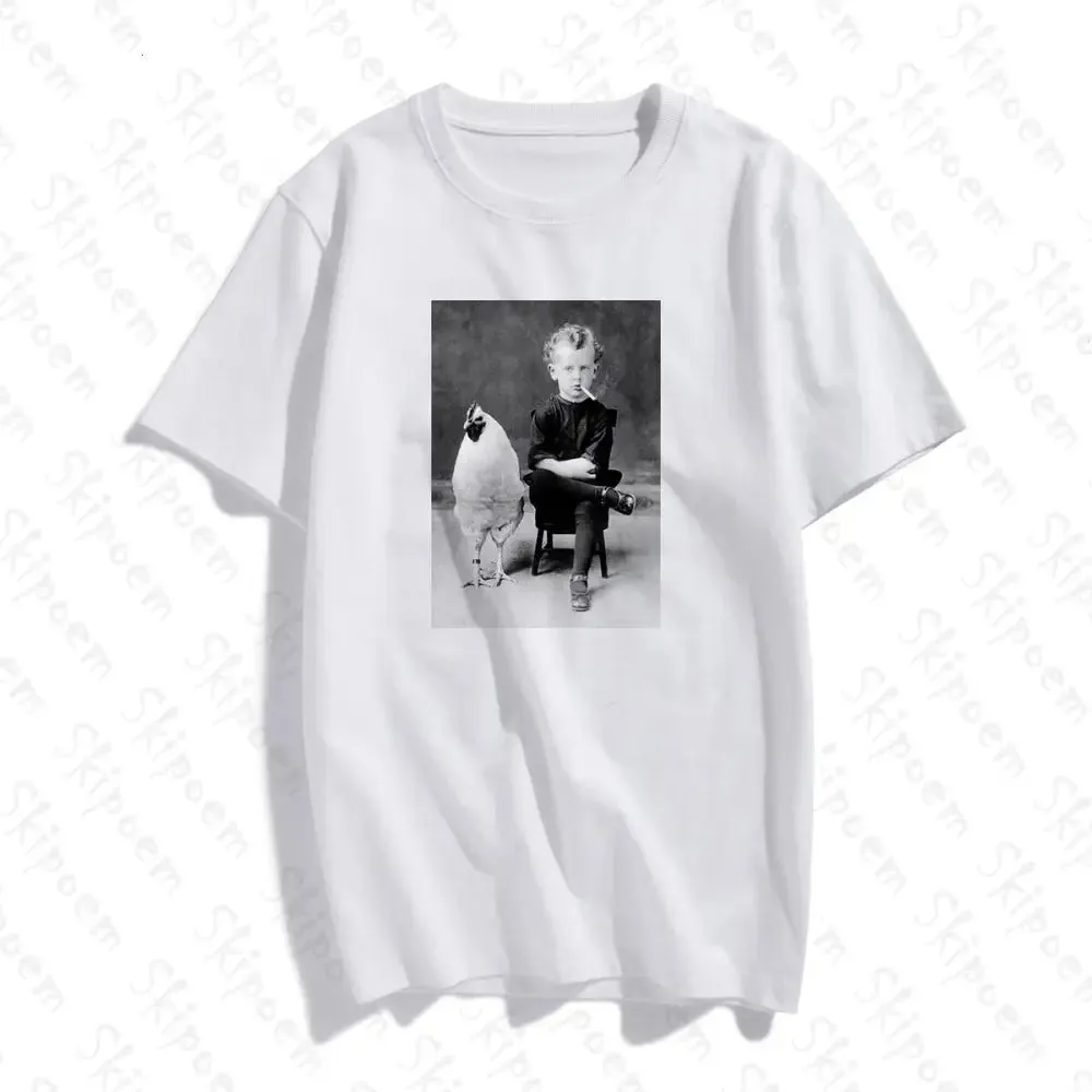 Aesthetic Weird Smoking Boy T-Shirt