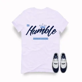 Air Jordan 11 (Midnight Navy) White T (Be humble)