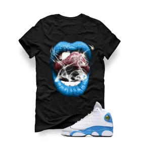 Air Jordan 13 GS Italy Blue Black T (Smoke N Lips)