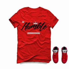 Air Jordan 5 University Red Red T (Be Humble)