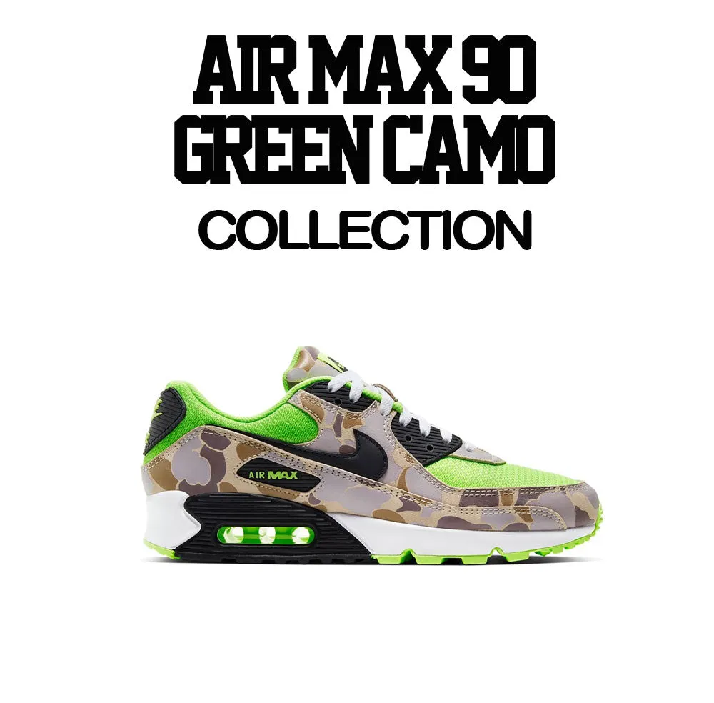 Air Max Green Camo Shirt - Everyday - Neon Green