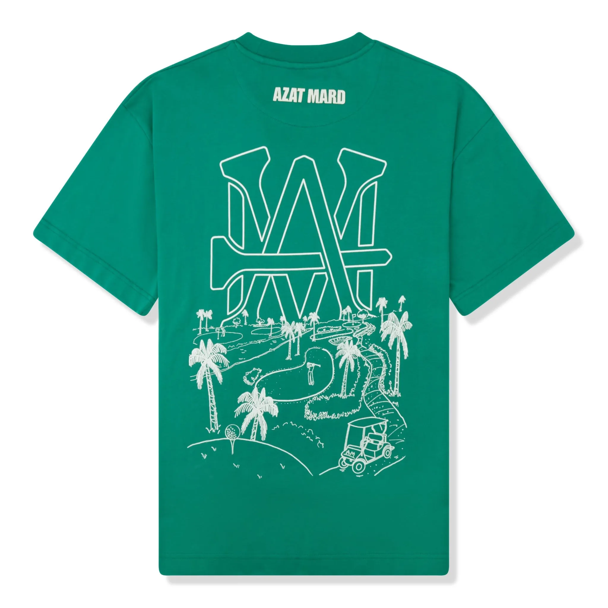 Azat Mard Country Club T Shirt Green