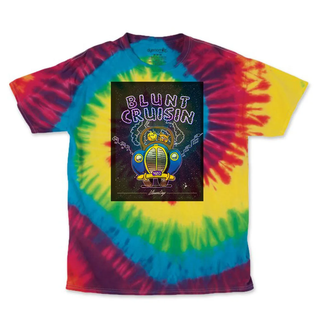 Blunt Cruisin Tie Dye Tee