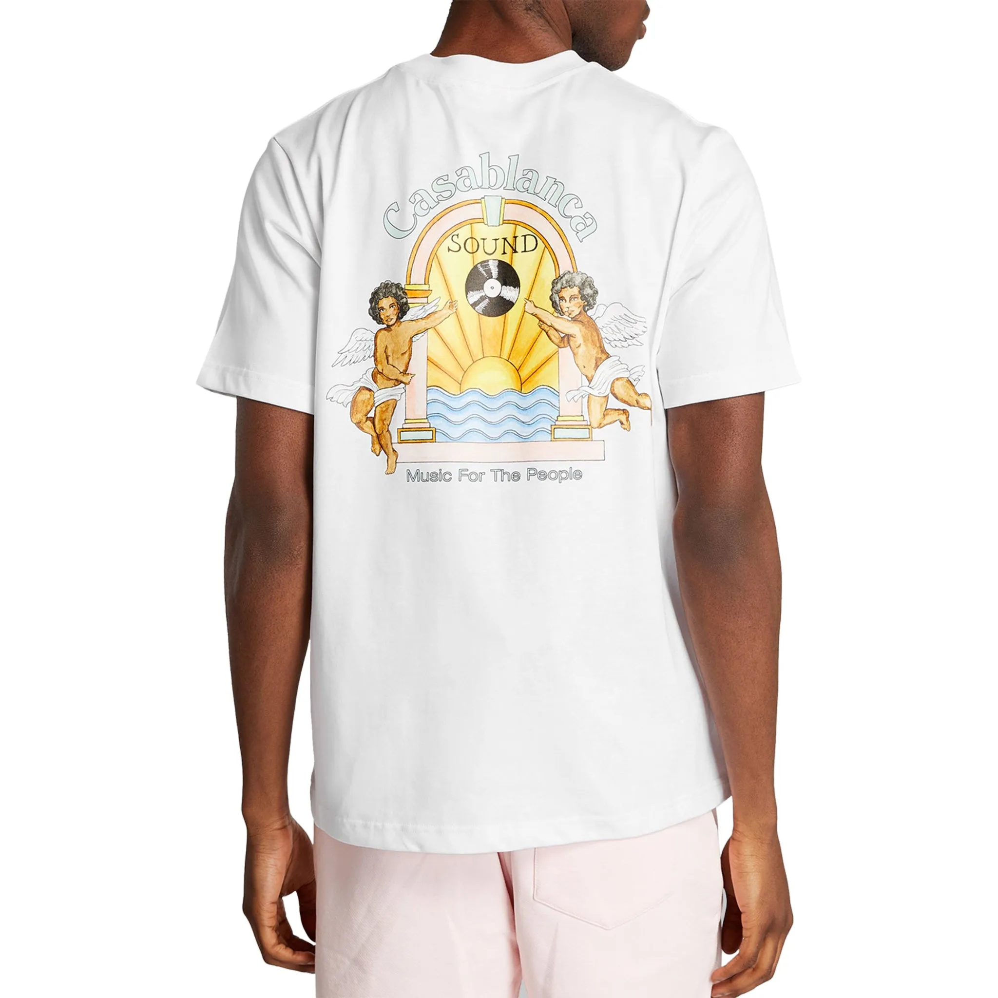 Casablanca Studio De Musique T Shirt White