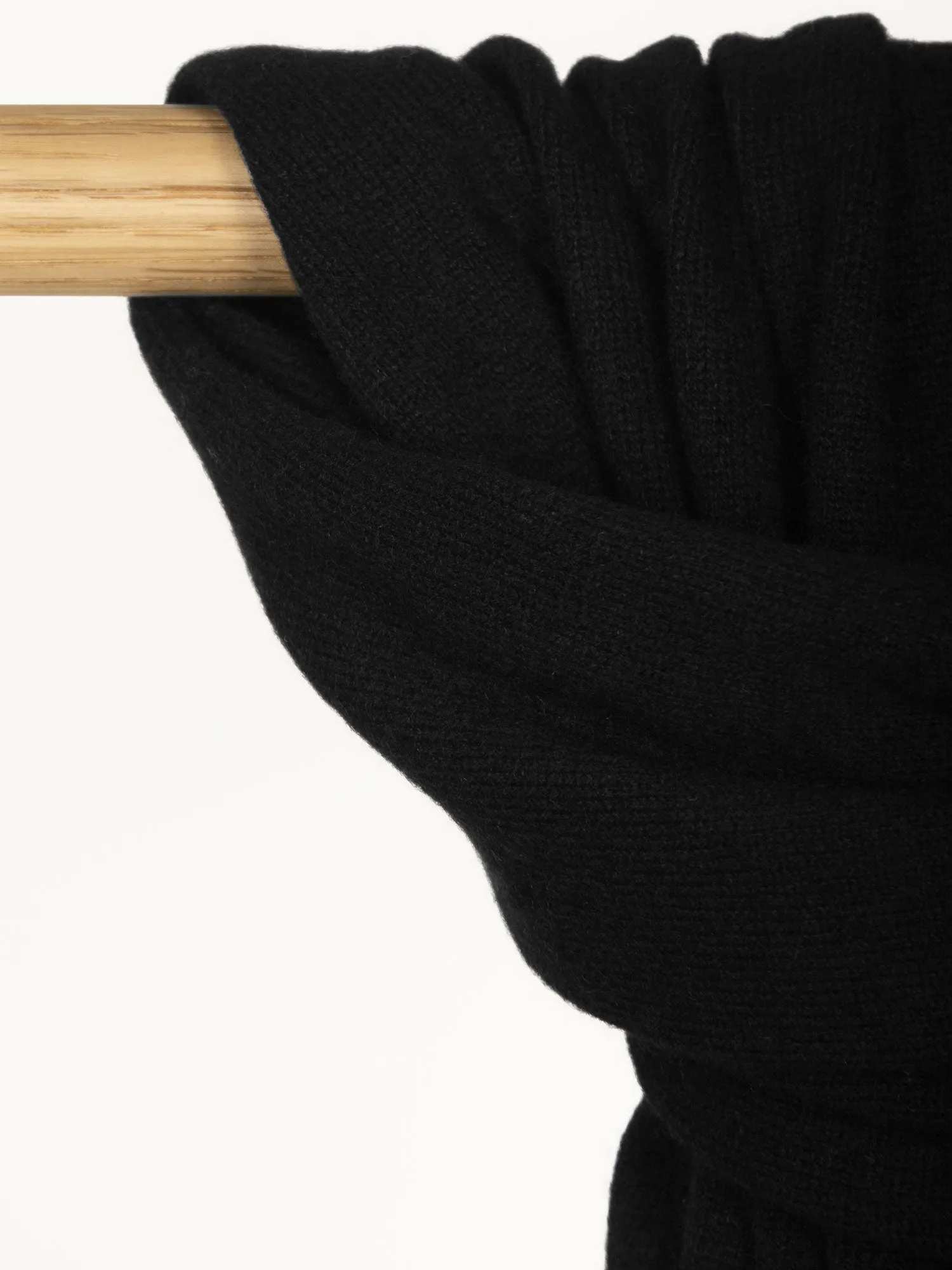 Cashmere scarf "Urban"  - black