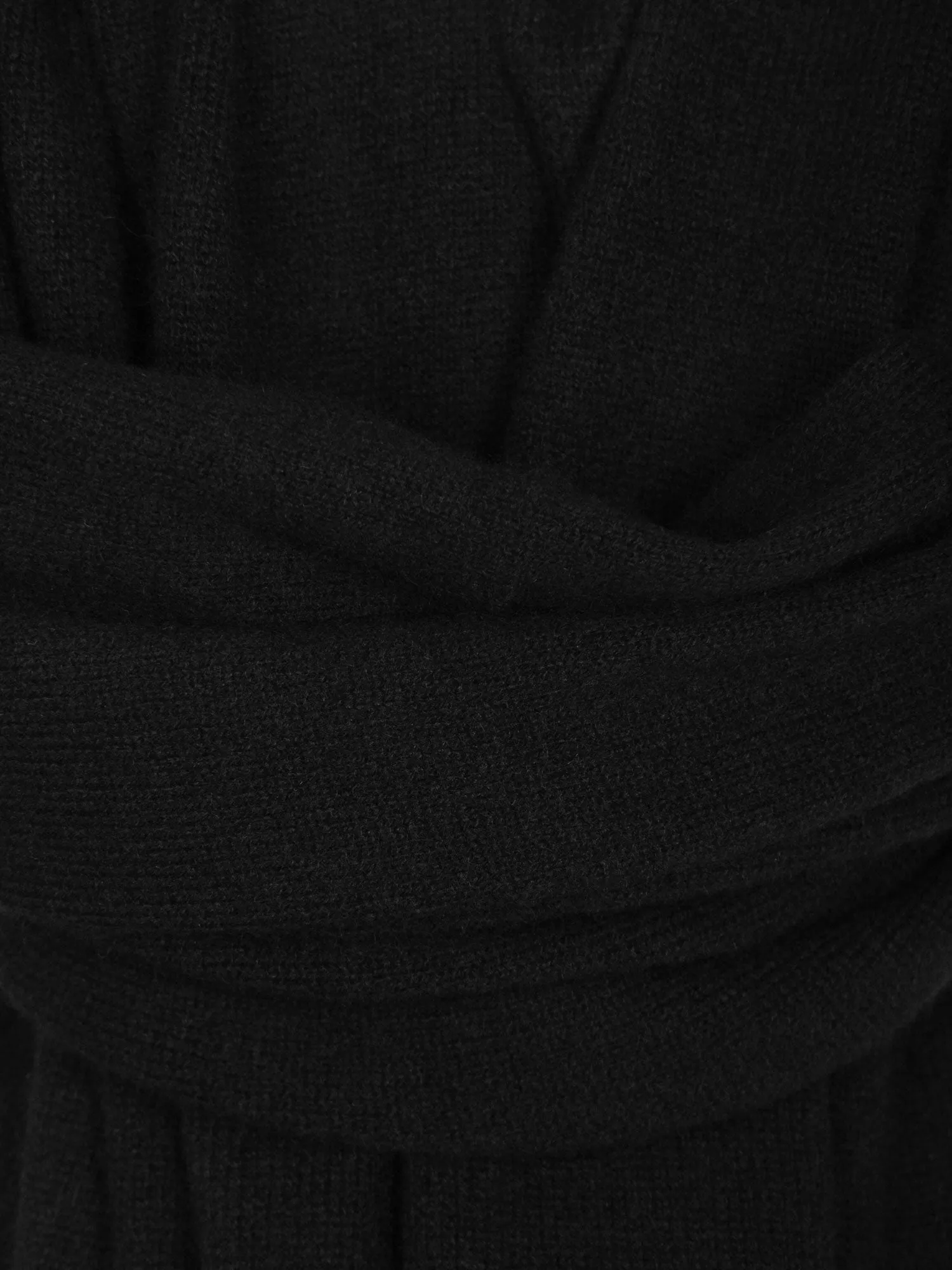 Cashmere scarf "Urban"  - black