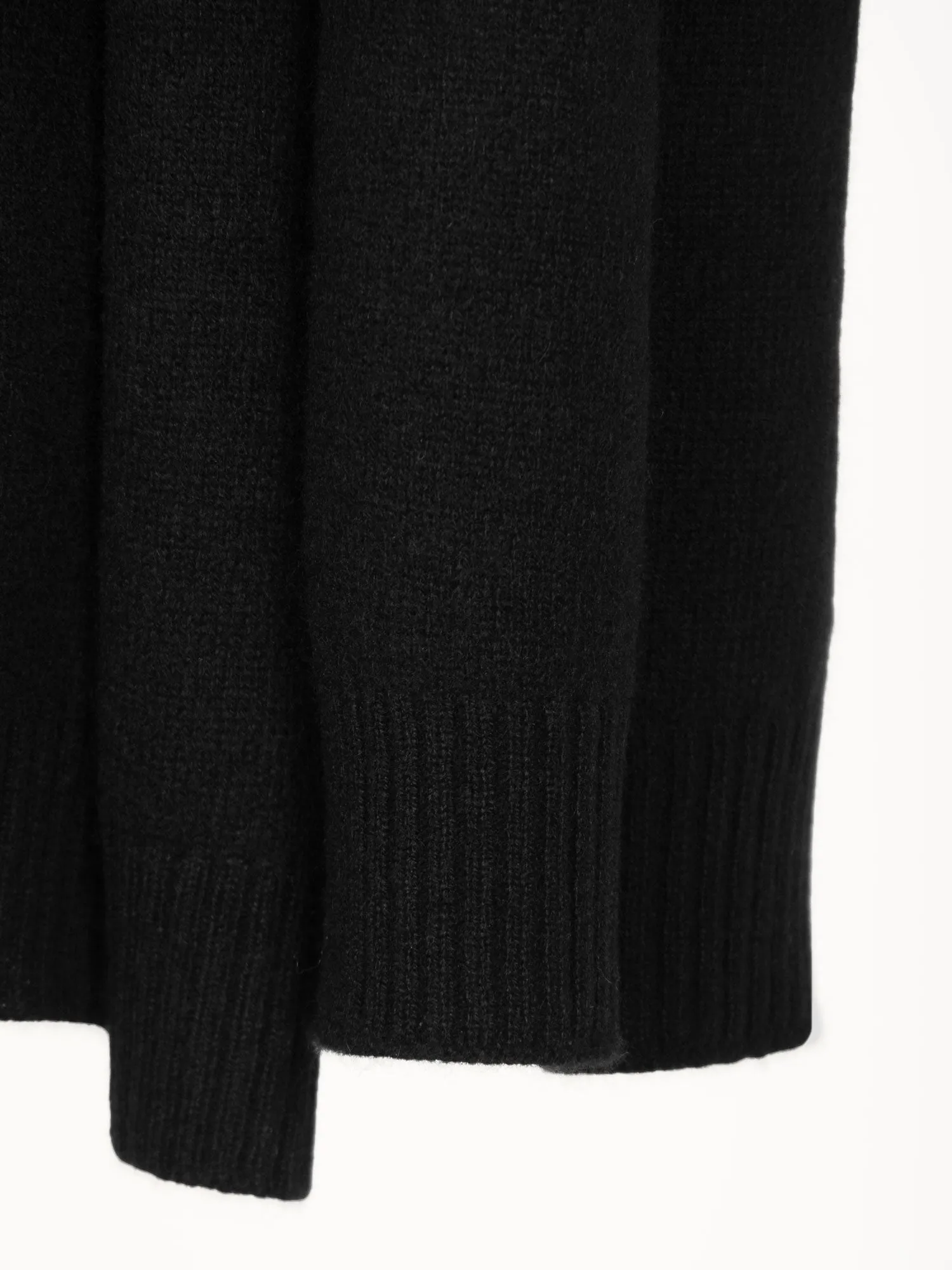 Cashmere scarf "Urban"  - black