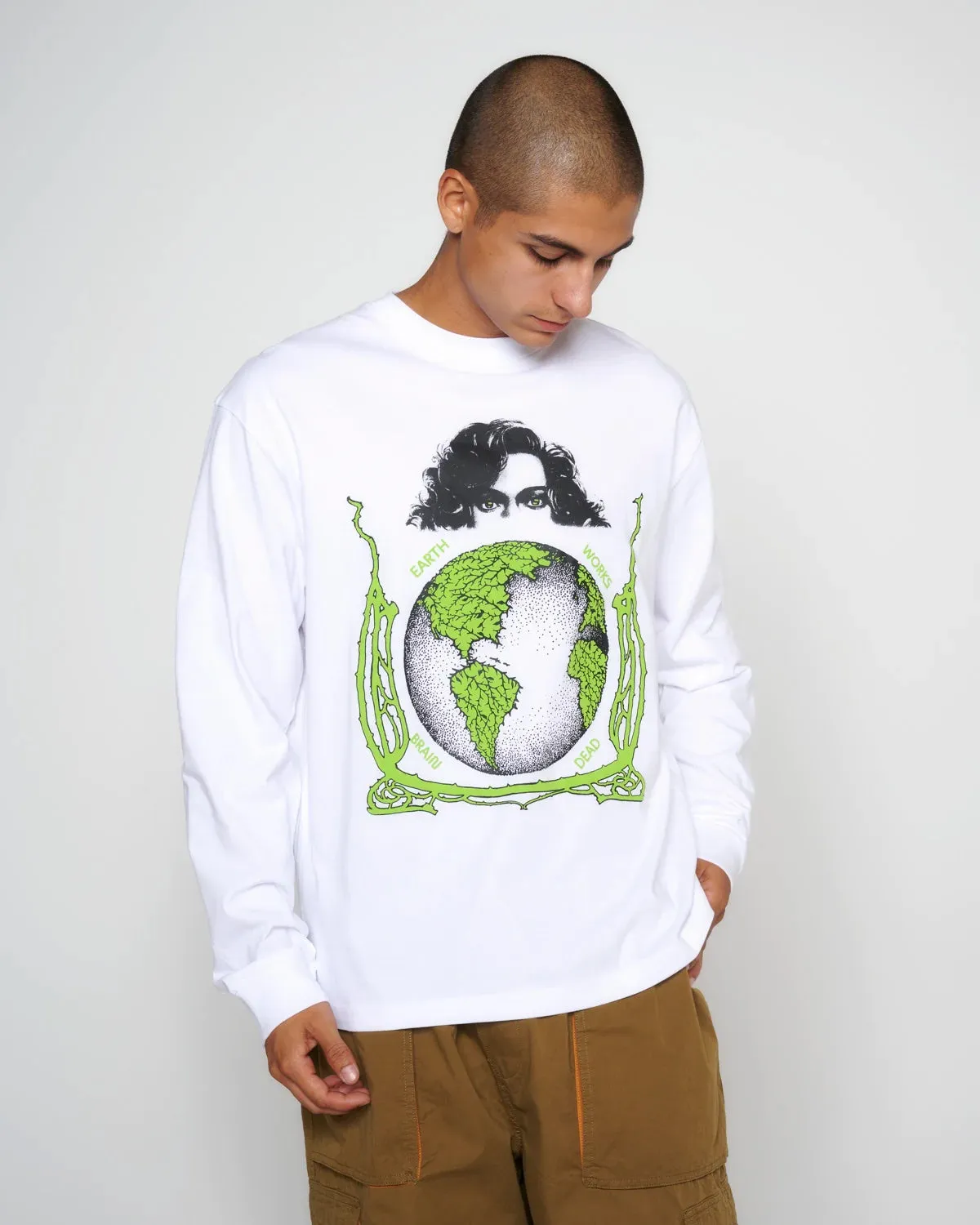 Conspiracy LS T-Shirt - White