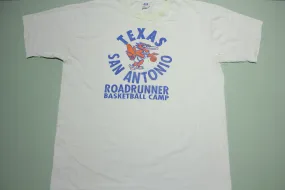 Converse Cons React Texas San Antonio RoadRunner Basketball Camp Vintage 90's T-Shirt