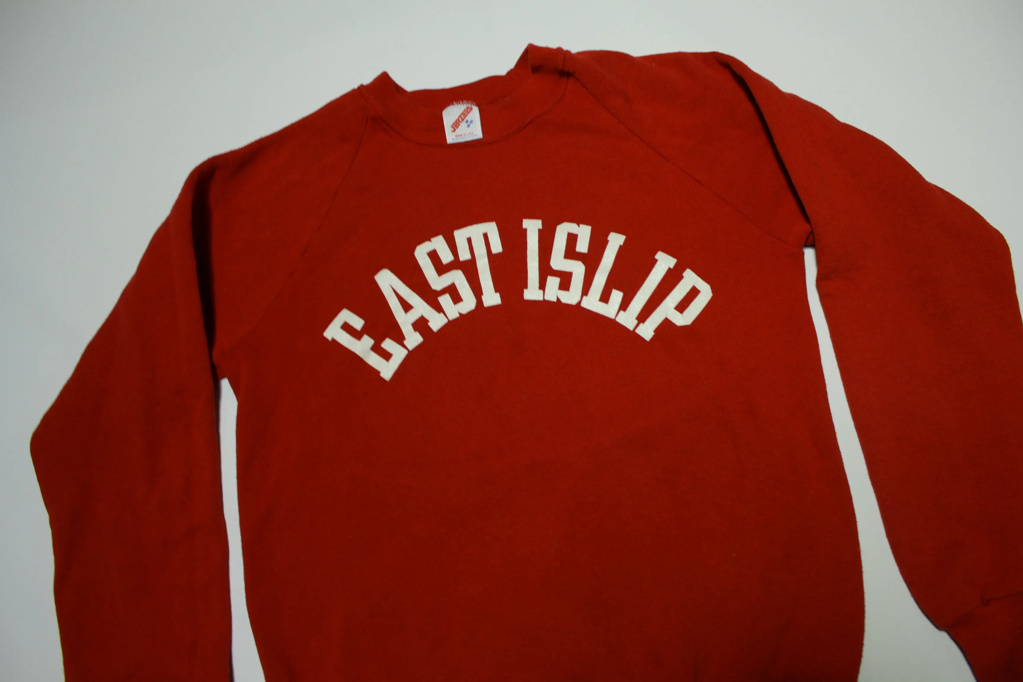 East Islip Vintage 80's New York School Jerzees Crewneck Sweatshirt