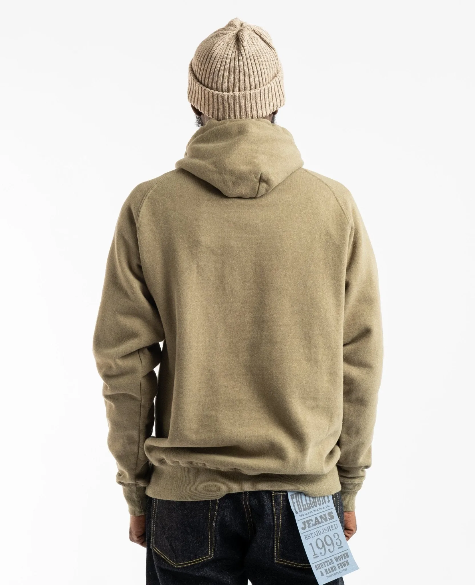 Ehu'kai Hooded Raglan Sweatshirt Deep Lichen Green