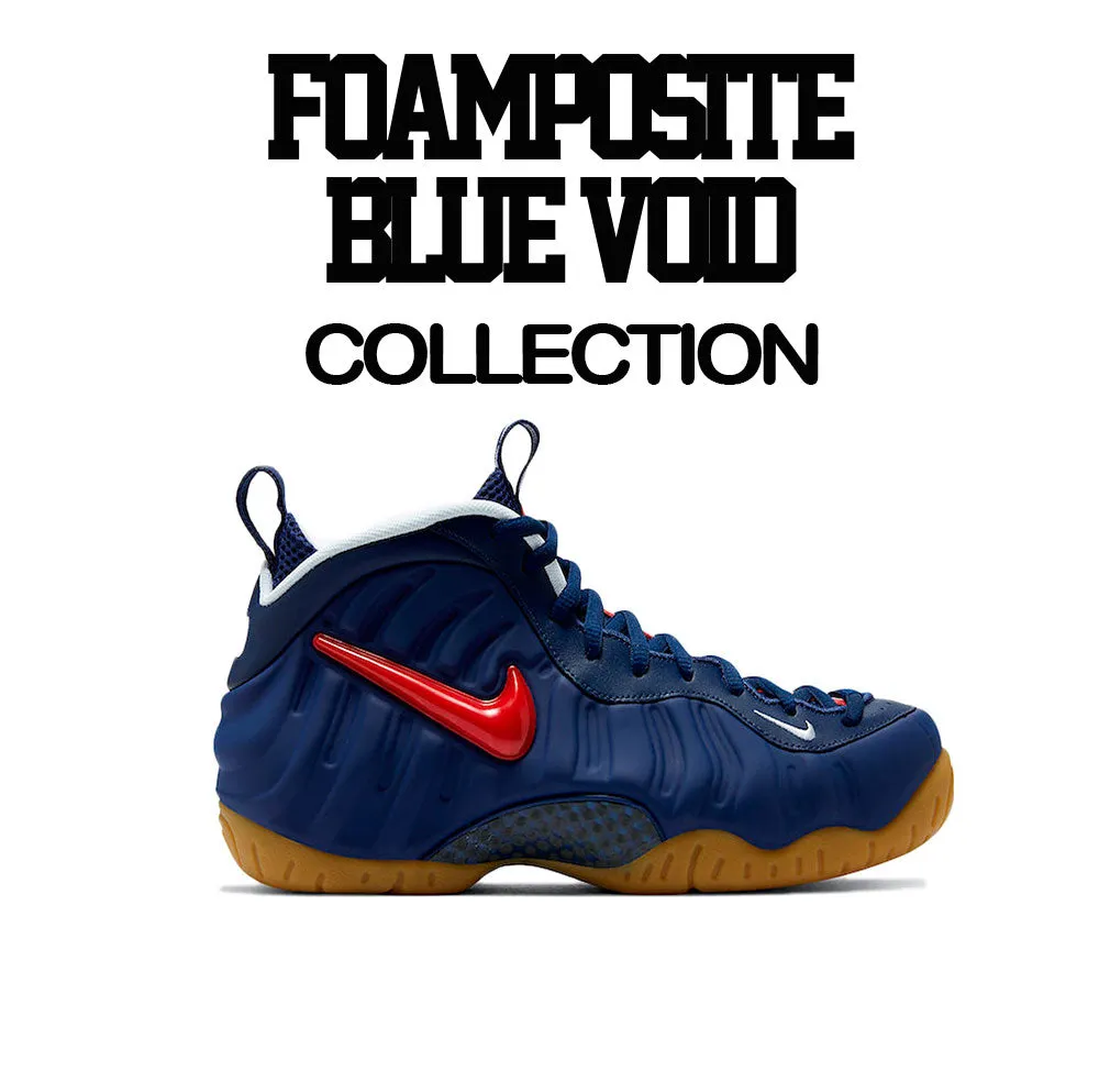 Foamposite Blue Void Shirt - Every Foam - Navy