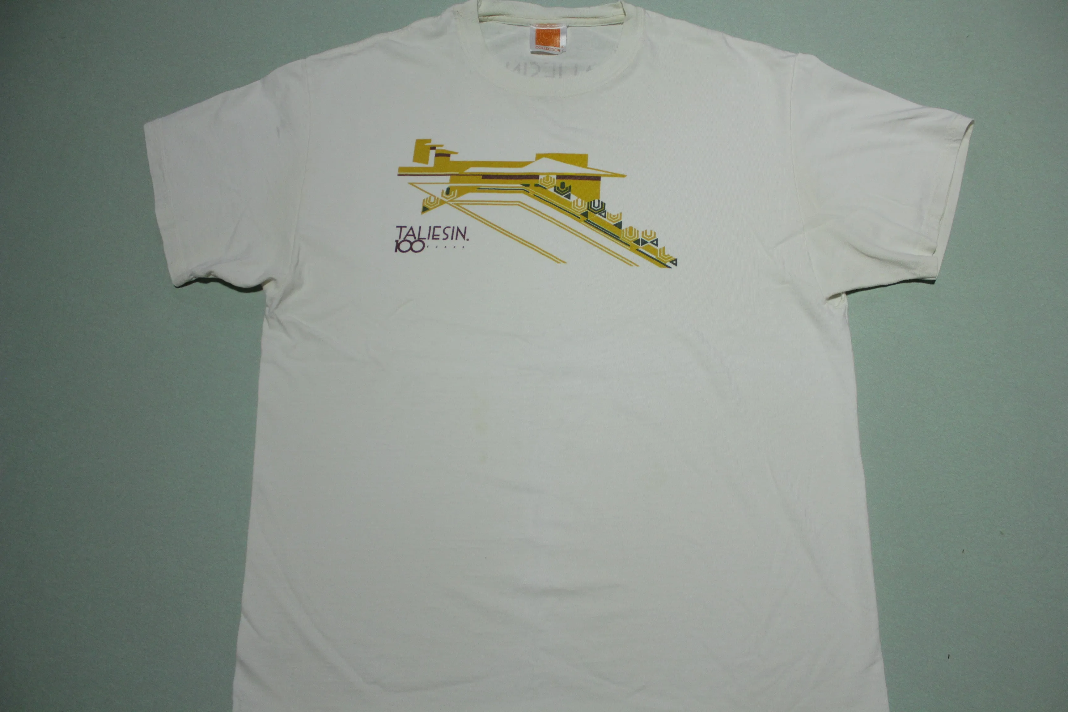 Frank Lloyd Wright Collection 1911-2011 Taliesin 100 Years Commerative T-Shirt