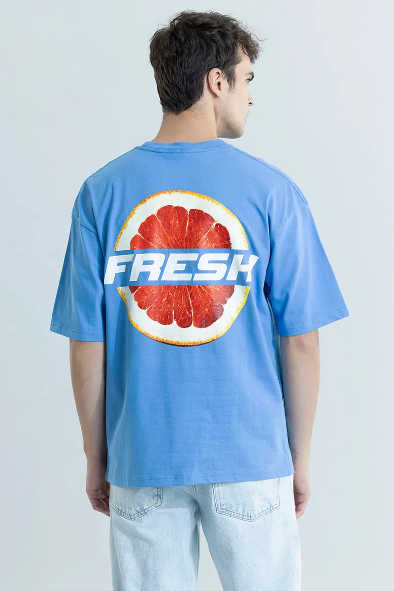 Fresh Blue Oversized T-Shirt