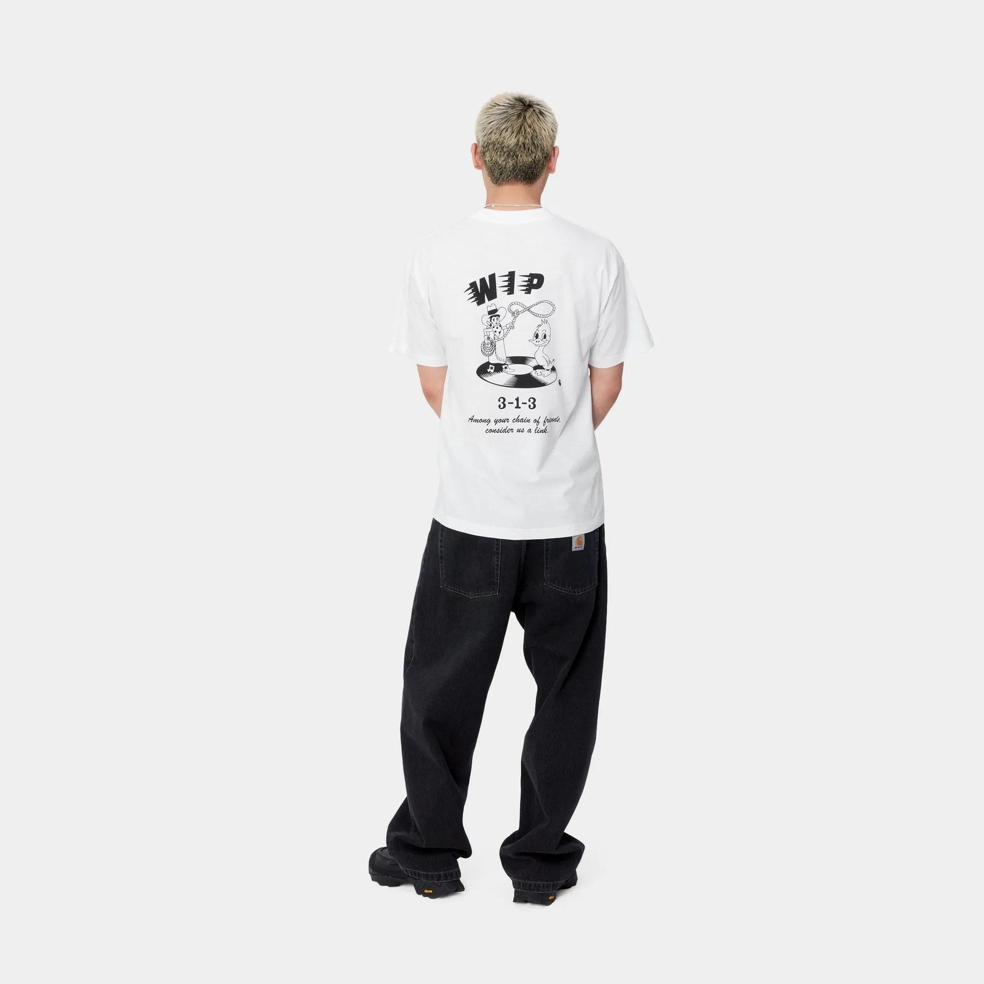 Friendship T-Shirt | White / Black