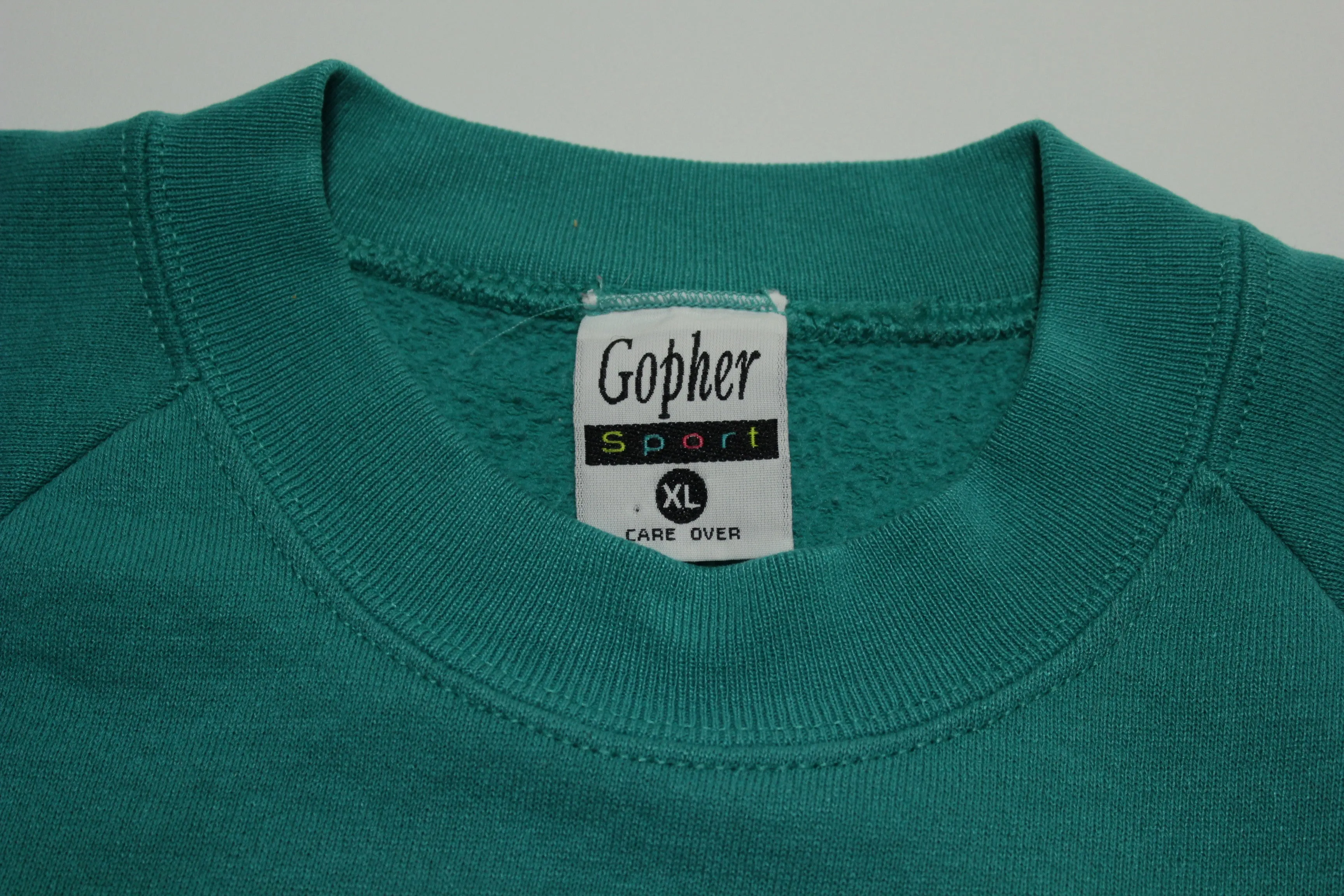 Gopher Sport Vintage 80's Made In USA Grandma's Favorite Sweatshirt