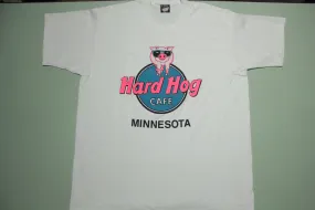 Hard Hog Cafe Minnesota Vintage 90's Made in USA Screen Stars T-Shirt