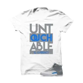 Jordan 12 Wolf Grey White T Shirt (Untouchable)