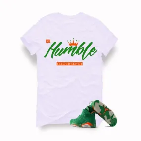 Jordan 6 Gatorade Green White T (Be Humble)