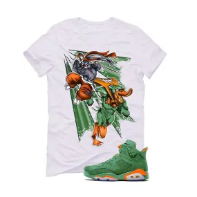 Jordan 6 Gatorade Green White T (BUGS N DAFF)