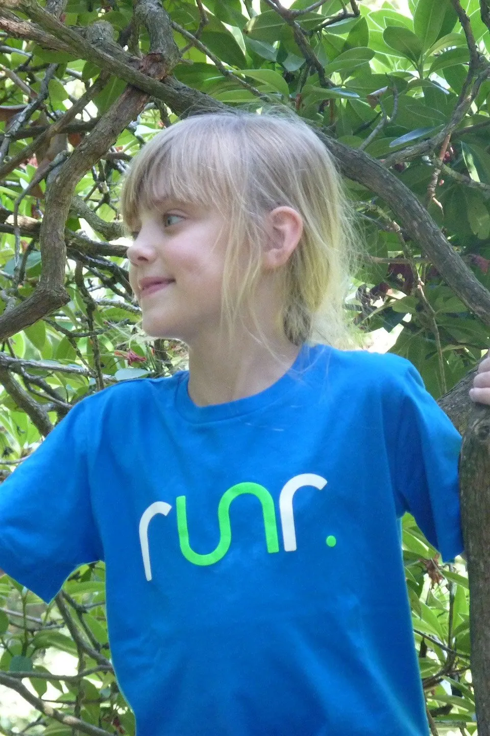 Junior Runr T-Shirt - Blue