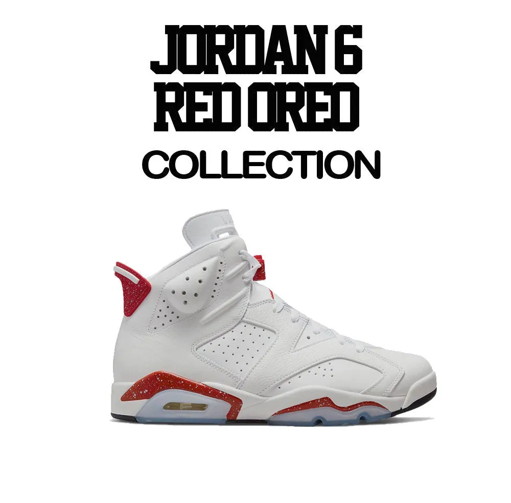 Kids Red Cement 6 Shirt - Chicago's Finest - White