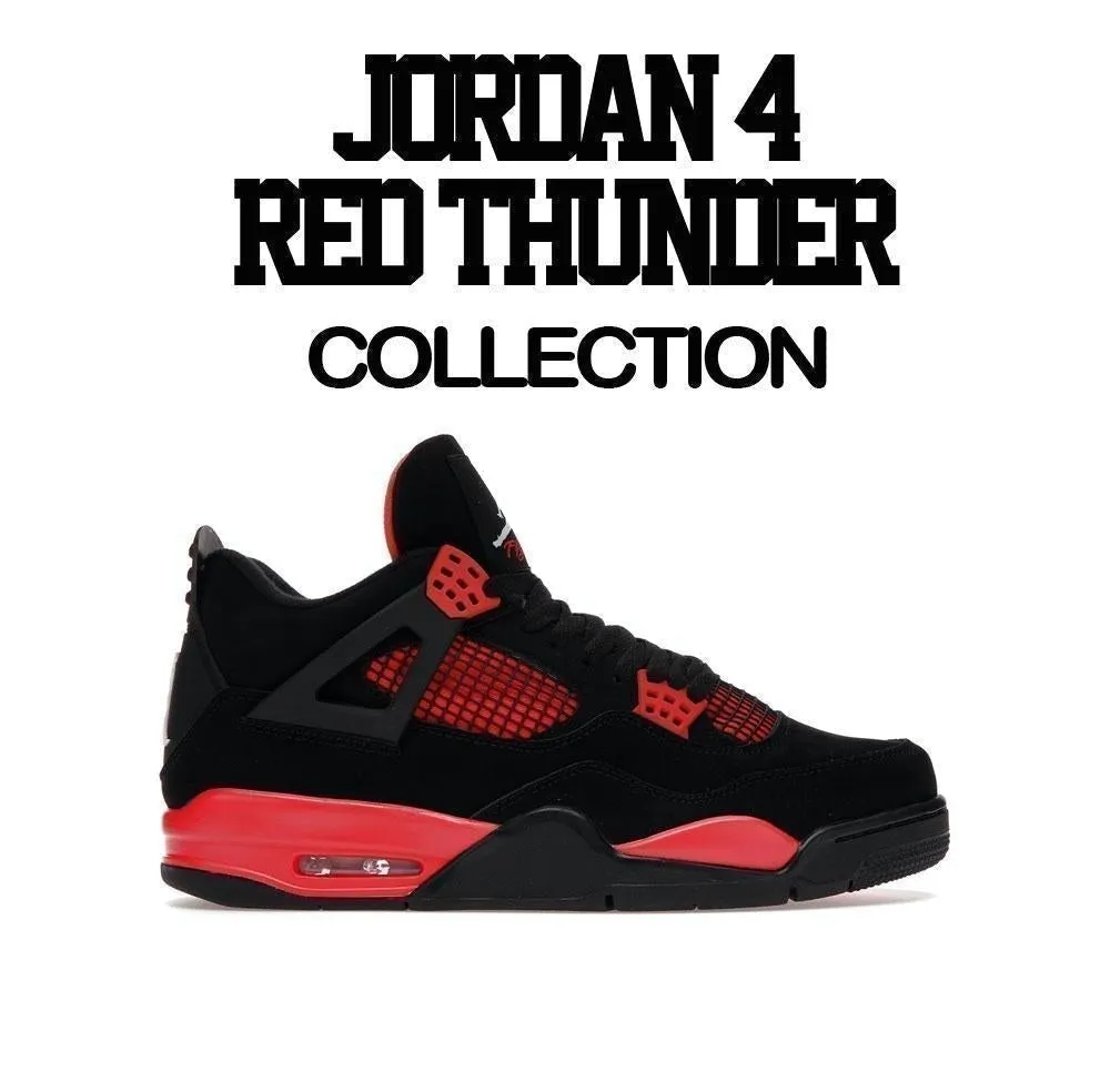 Kids Red Thunder 4 Shirt - Spoiled - Black