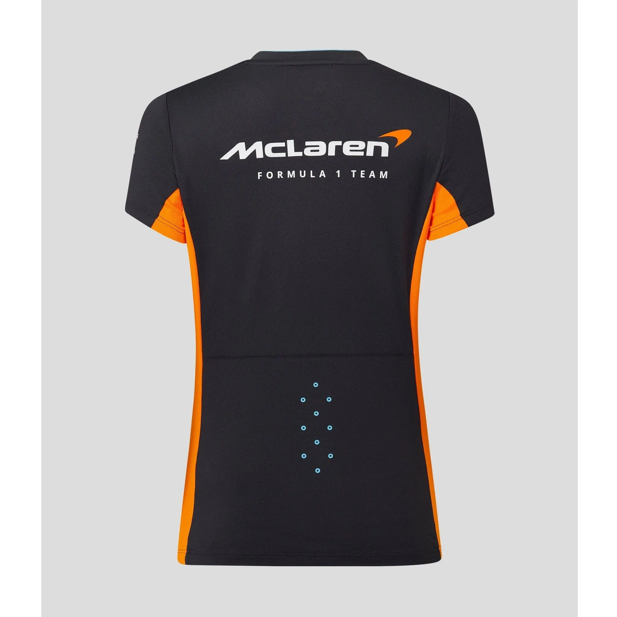 McLaren F1 Women's 2023 Team Replica Set Up T-Shirt- Papaya/Phantom