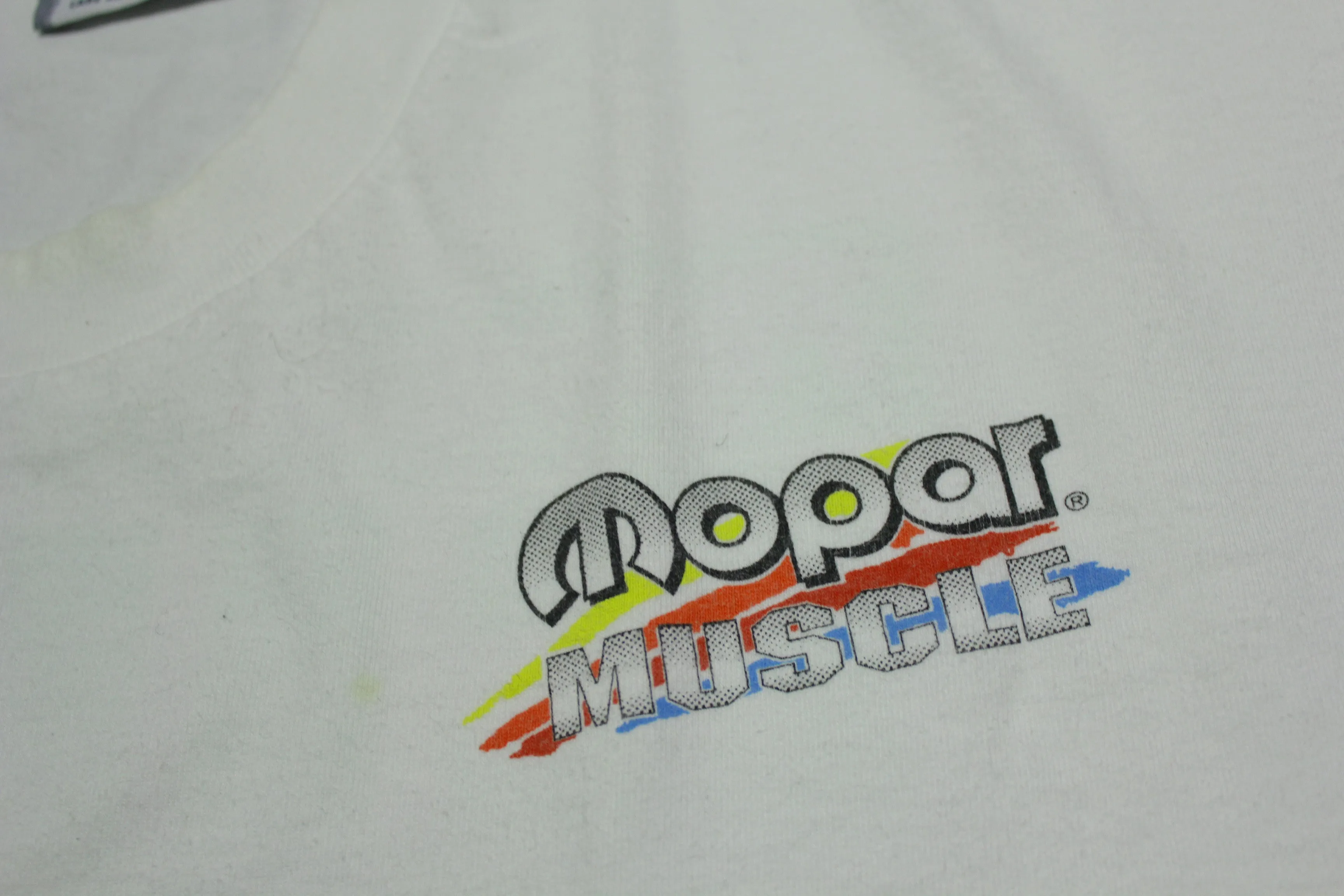 Mopar Muscle Car Vintage 90's Hemi Cuda Lee Made in USA T-Shirt