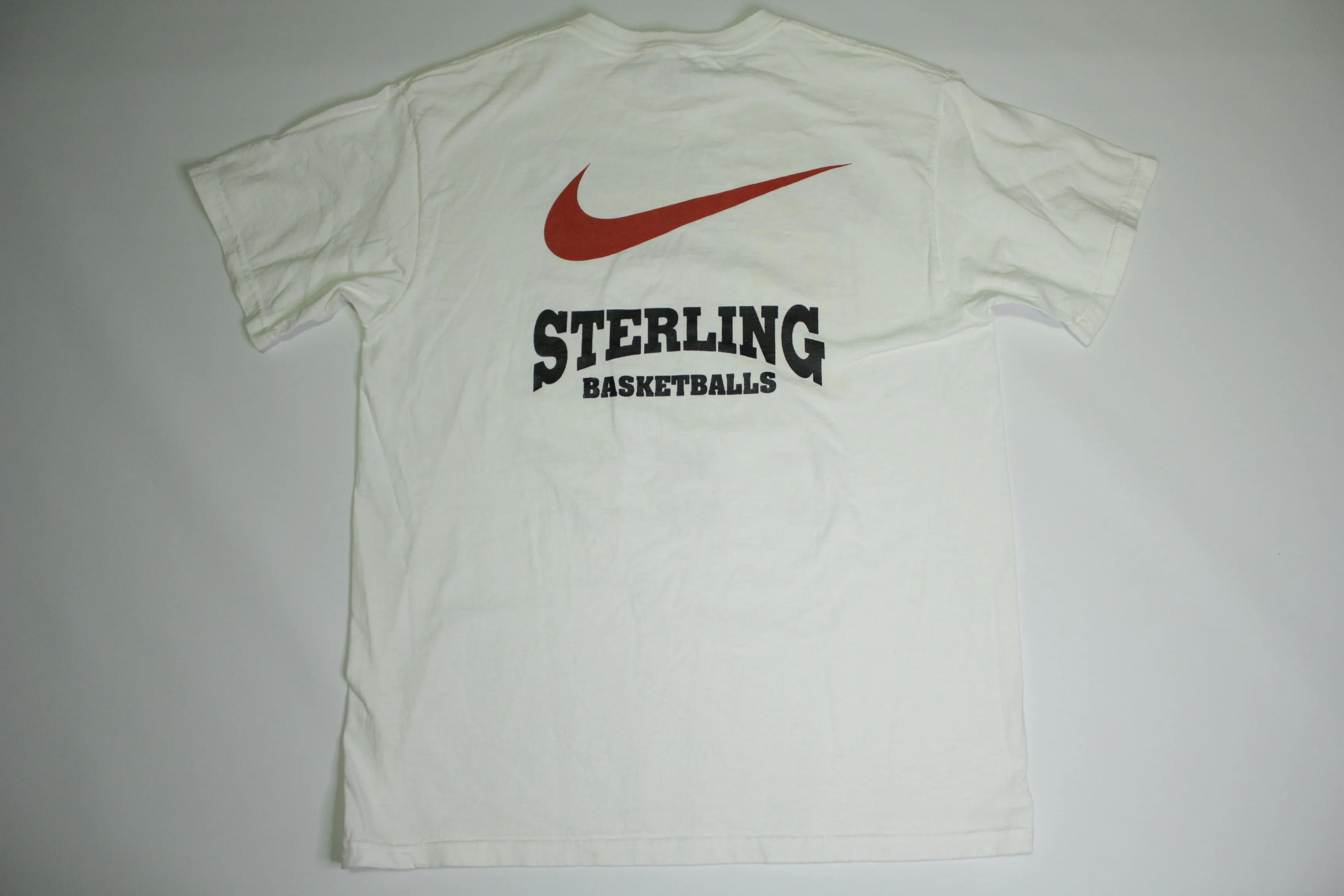 Nate McMillan Seattle Sonics Vintage 90's Nike Made in USA Pro Camps Basketball T-Shirt