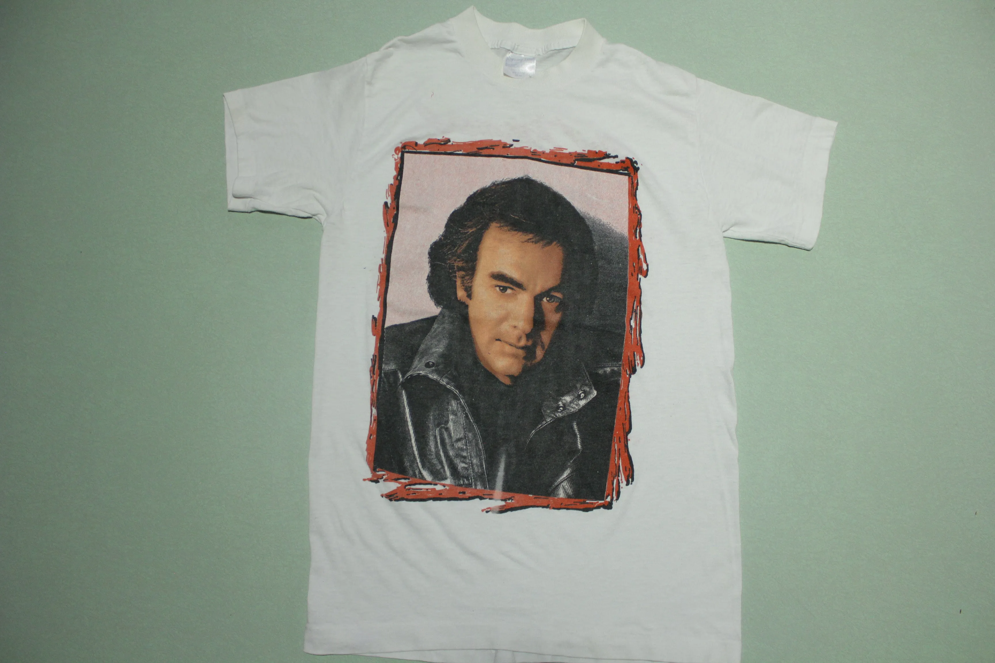 Neil Diamond Live At The Greek Theater L.A. 1986 Vintage Hot August Nights Concert T-Shirt