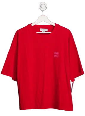 Never Fully Dressed Red Solstice T-shirt UK XL