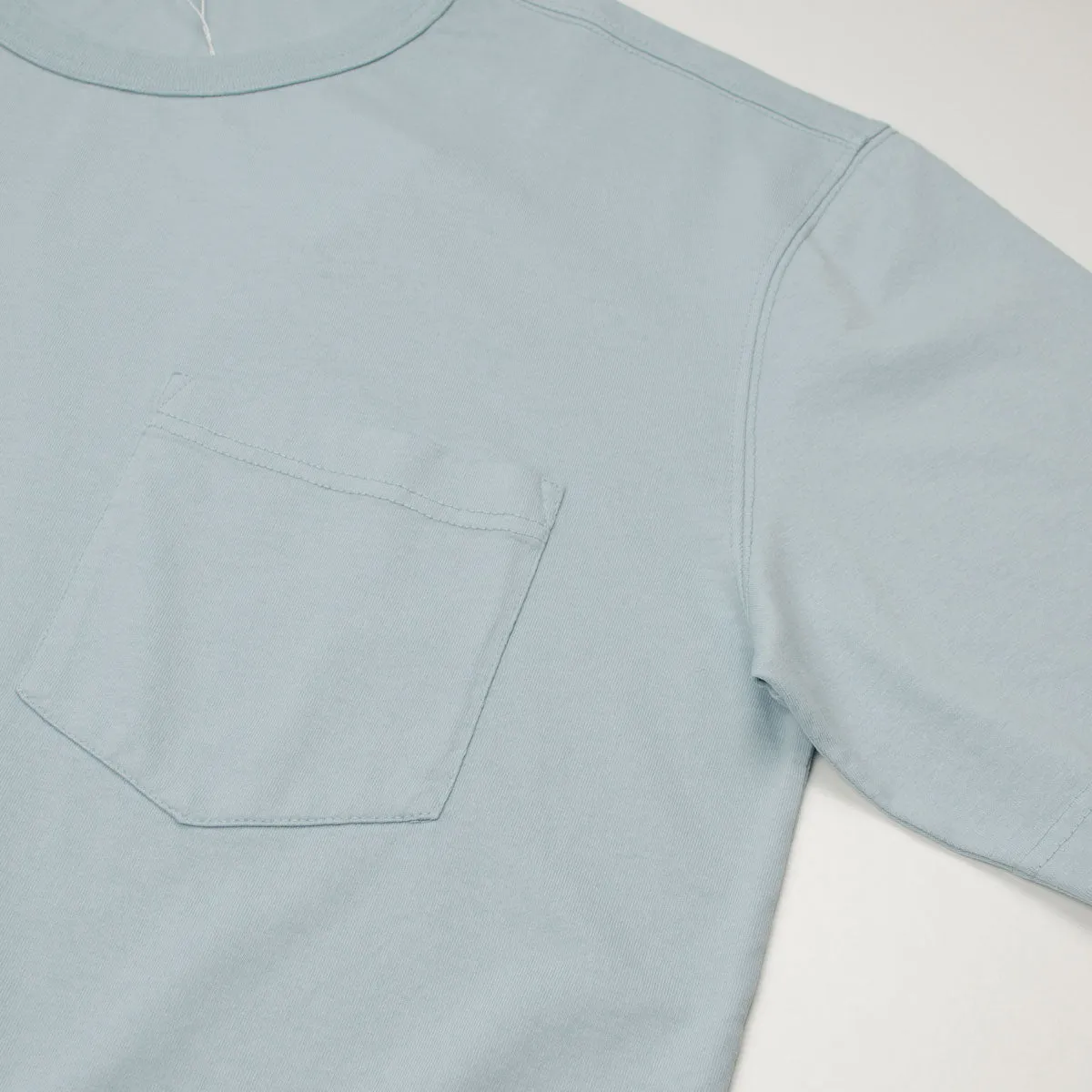 Norse Projects - Johannes GMD Pocket T-shirt - Silver Blue