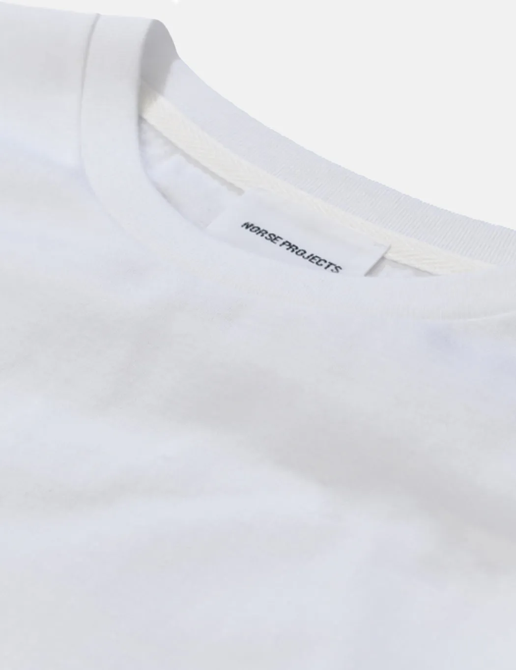 Norse Projects Niels Long Sleeve T-Shirt (Organic Cotton) - White