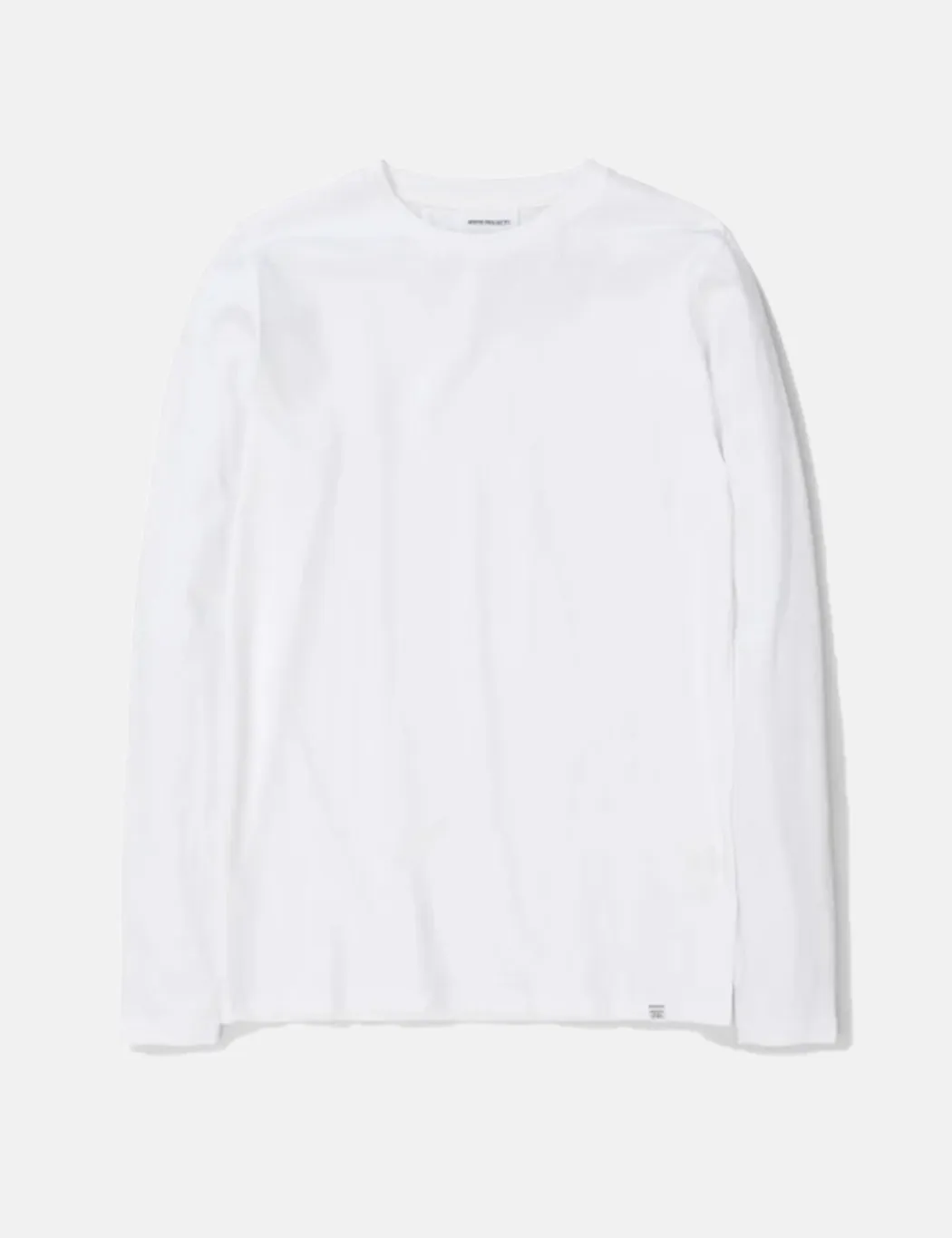 Norse Projects Niels Long Sleeve T-Shirt (Organic Cotton) - White