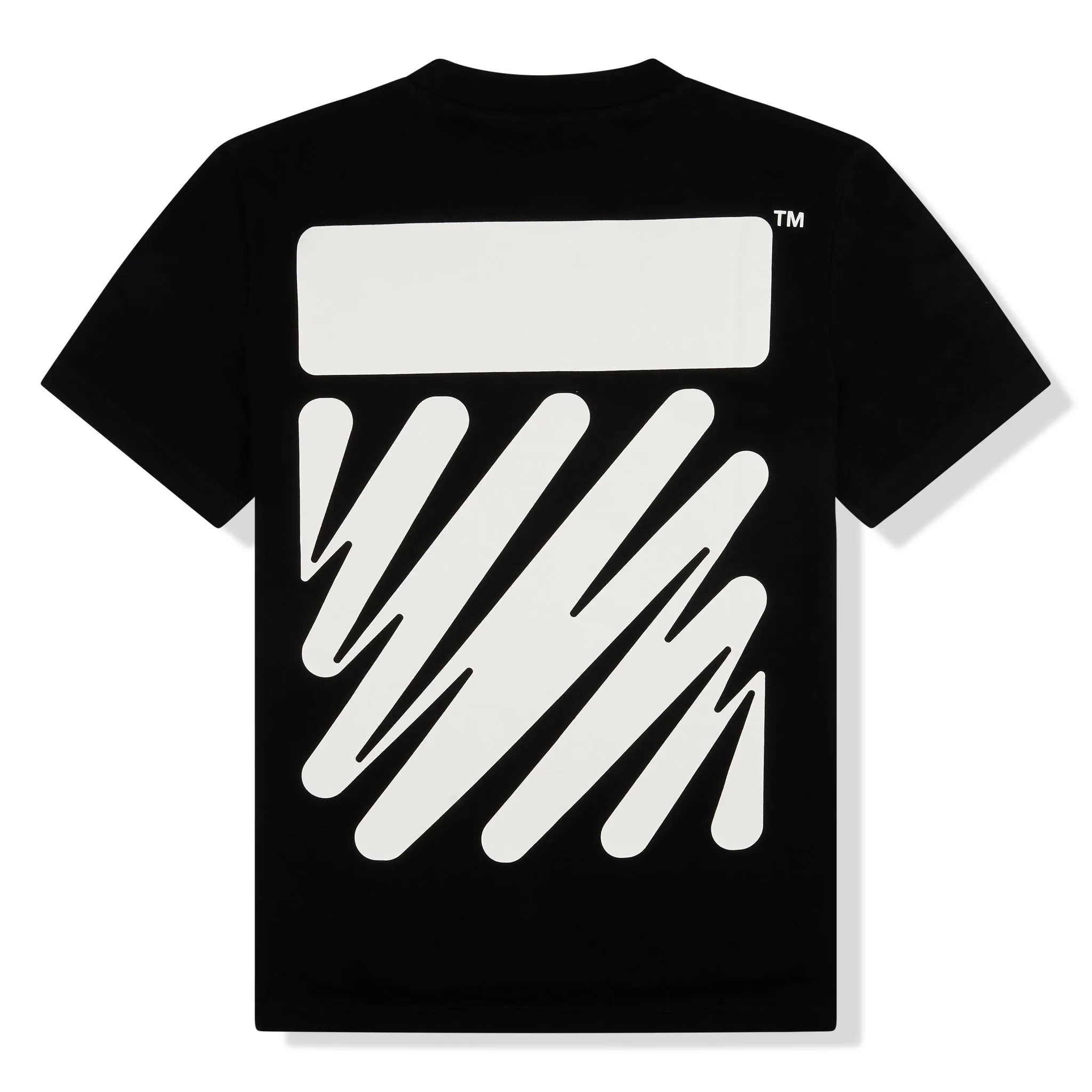 Off-White Waves Diagonals Black T Shirt