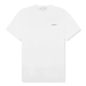 Off-White Waves Diagonals White T Shirt