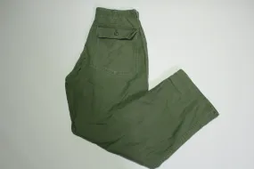 OG-107 Back Flap Pocket Vintage 70's Vietnam Era Cargo Military Army Field Trousrers Pants