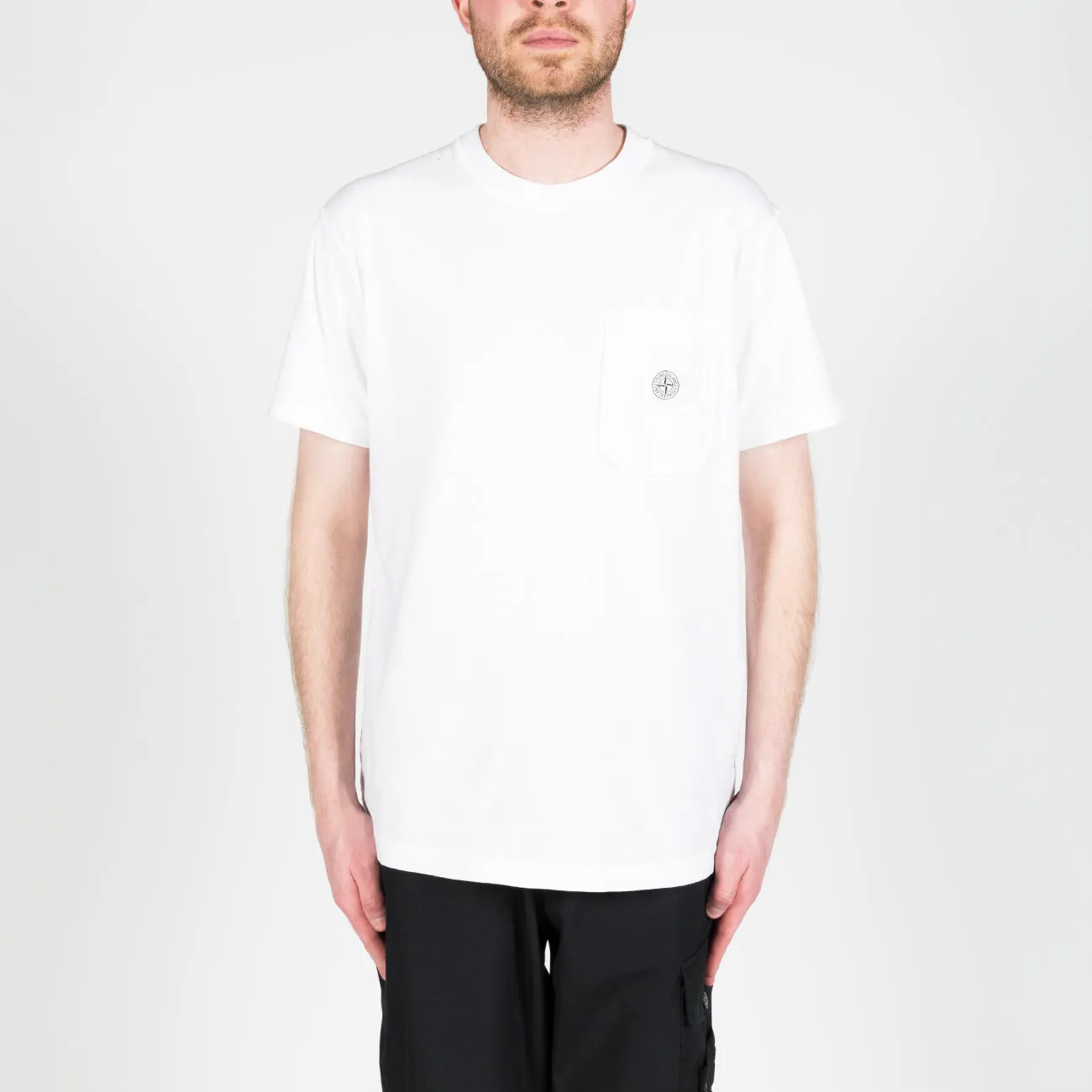 PATCH POCKET T-SHIRT WHITE