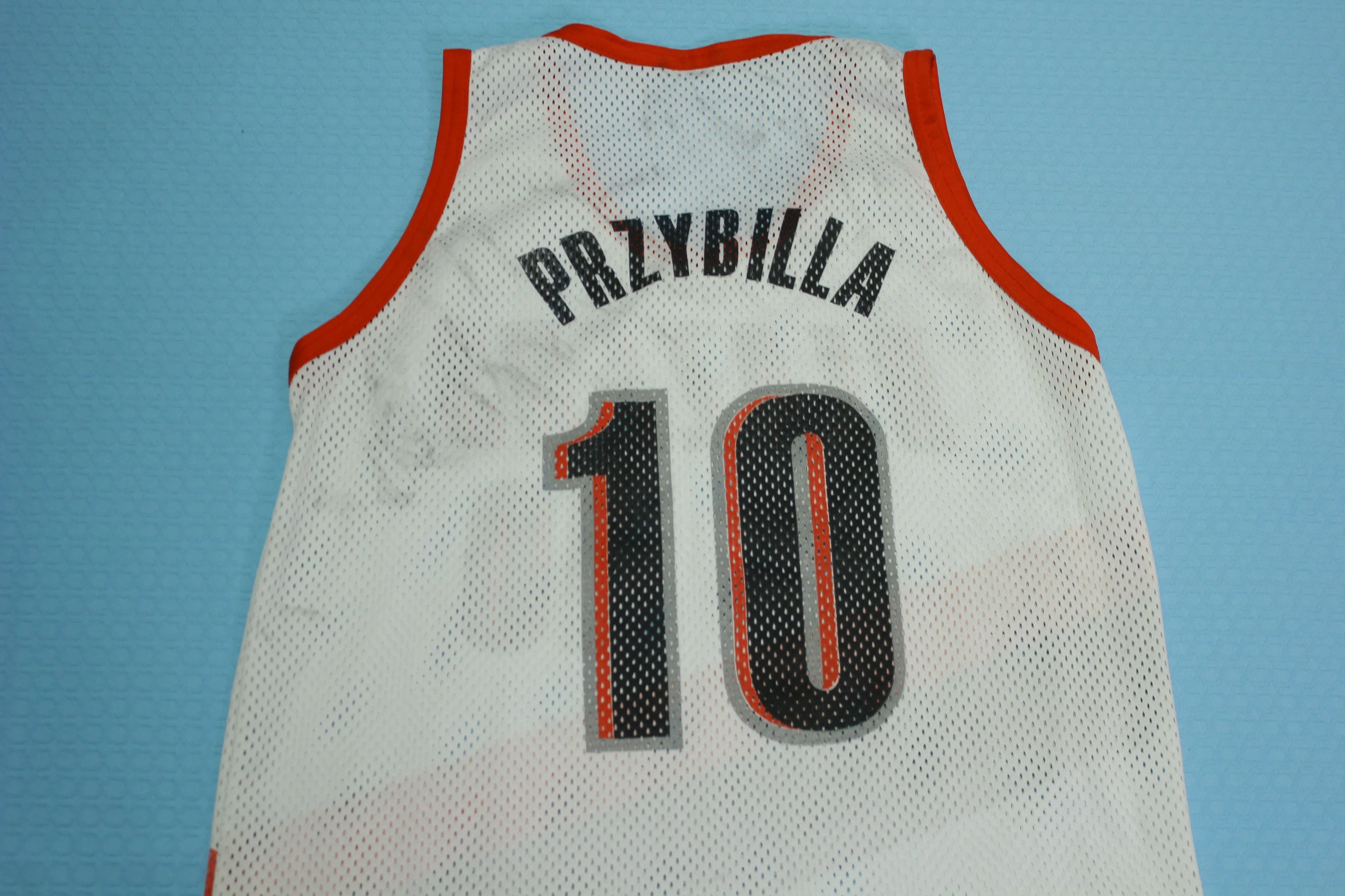 Portland Blazers #10 Przybilla Mesh Tank Top Basketball NBA Jersey