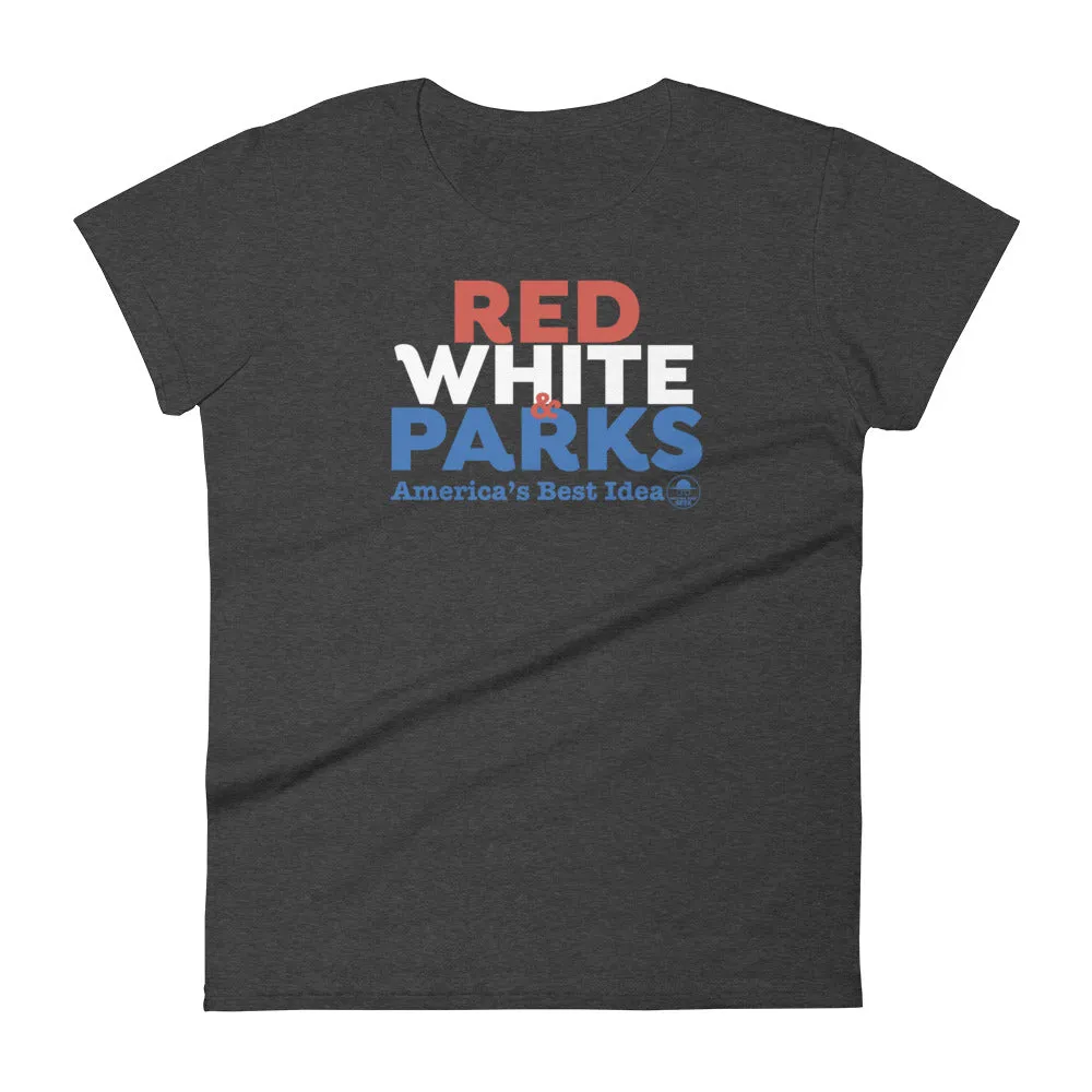 Red, White & Parks Woman's T-Shirt