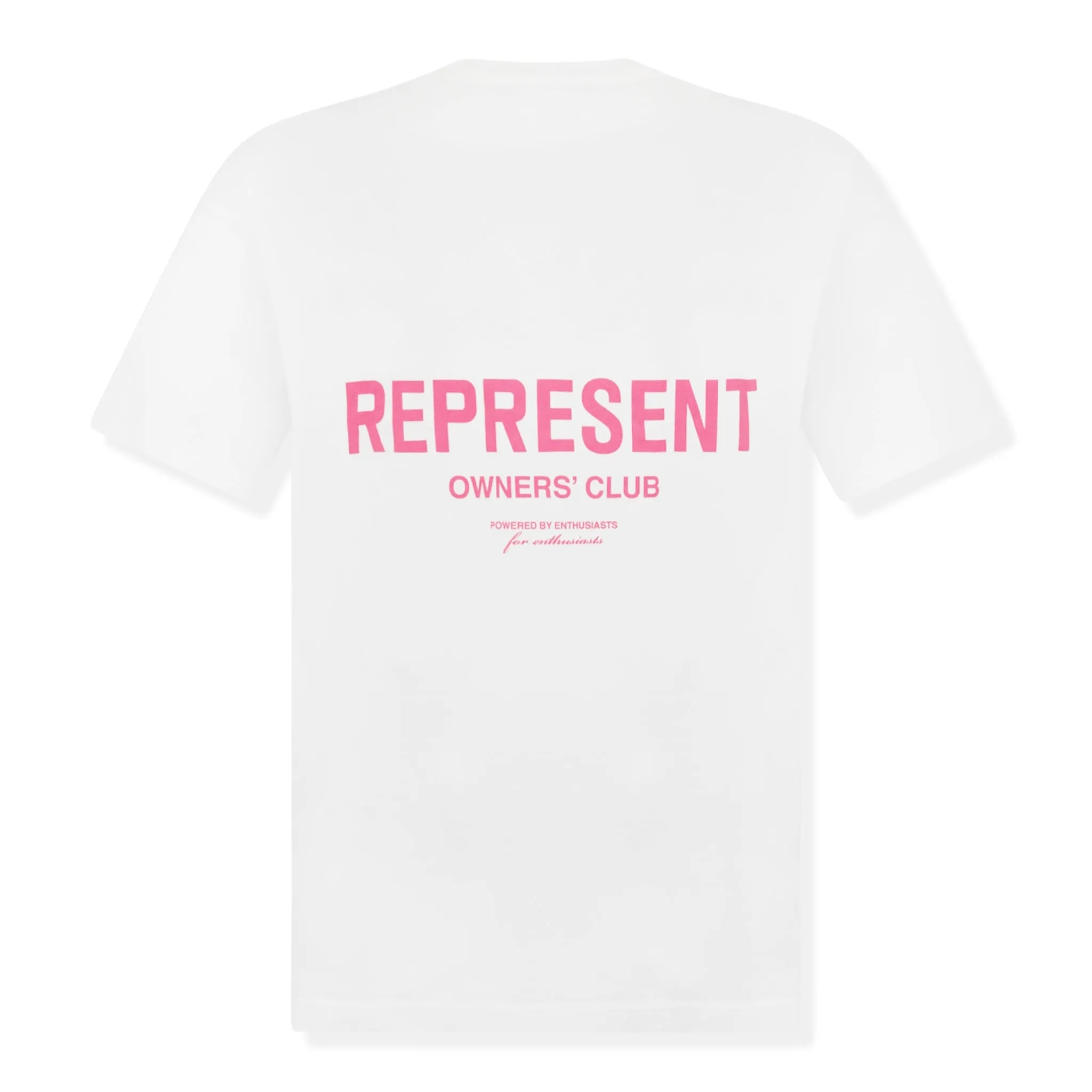 Represent Owners Club Flat White Bubblegum T Shirt