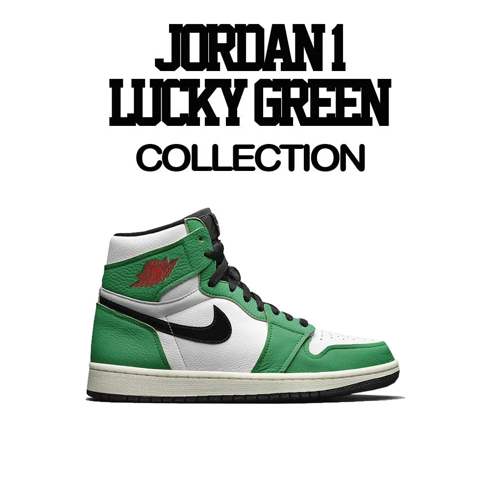 Retro 1 Lucky Green Raging Face Shirt