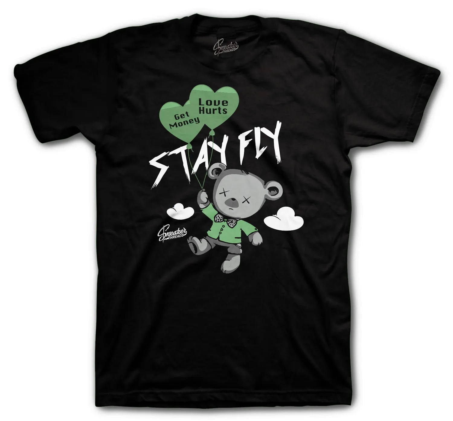 Retro 1 Zen Green Money Over Love Shirt