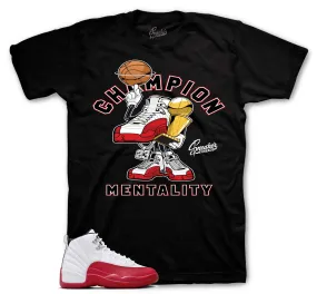 Retro 12 Cherry Champ Mentality Shirt