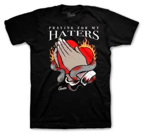 Retro 12 Twist Shirt - Praying For My Haters - Black